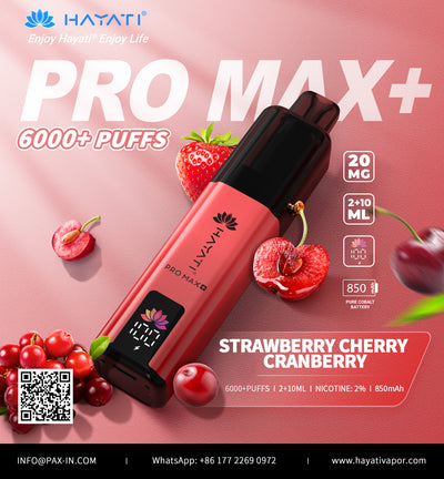 Hayati® Pro Max+ 6k puffs