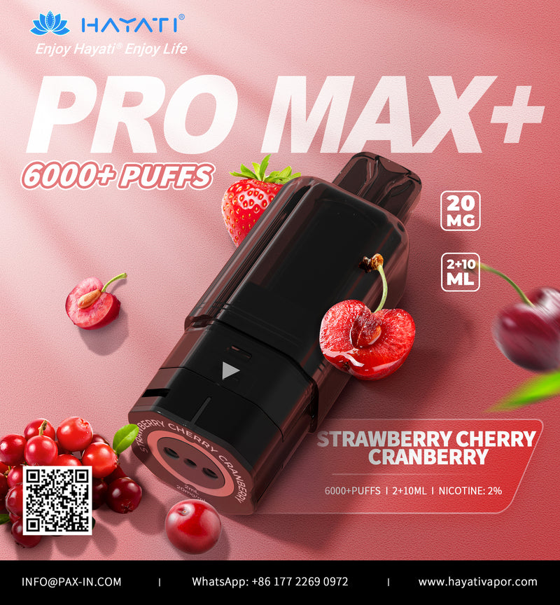 Hayati® Pro Max+ 6k pods