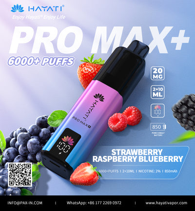 Hayati® Pro Max+ 6k puffs