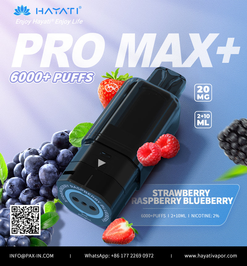 Hayati® Pro Max+ 6k pods