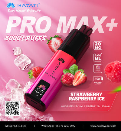 Hayati® Pro Max+ 6k puffs