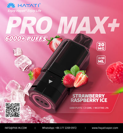 Hayati® Pro Max+ 6k pods