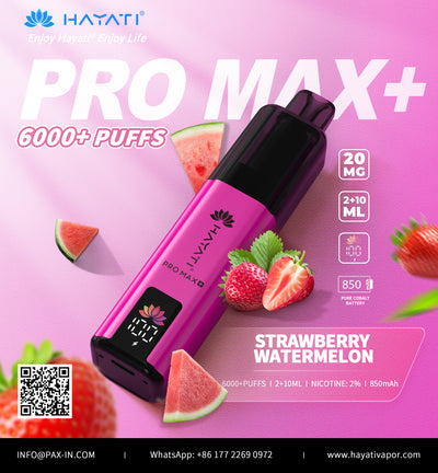 Hayati® Pro Max+ 6k puffs