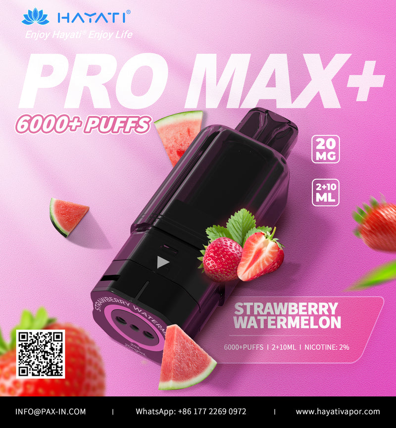Hayati® Pro Max+ 6k pods