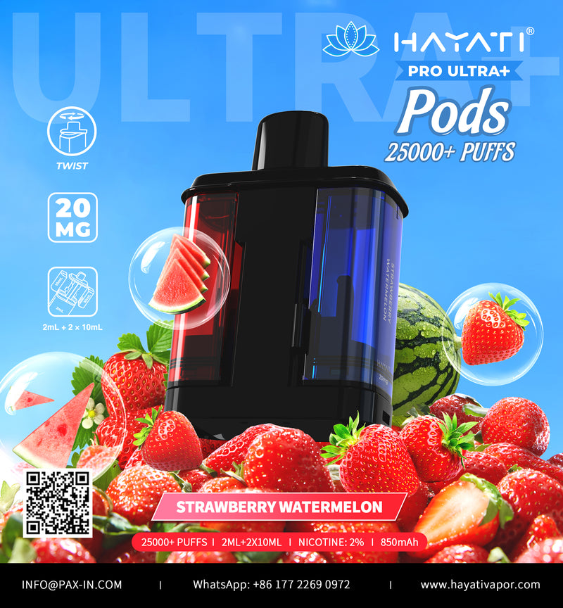 Hayati® Pro Ultra+ 25k pods