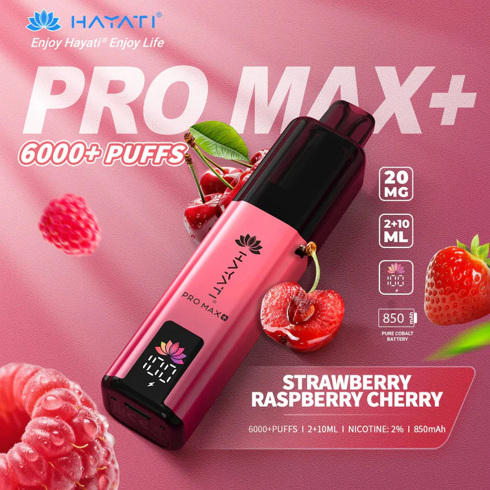 Hayati® Pro Max+ 6k puffs