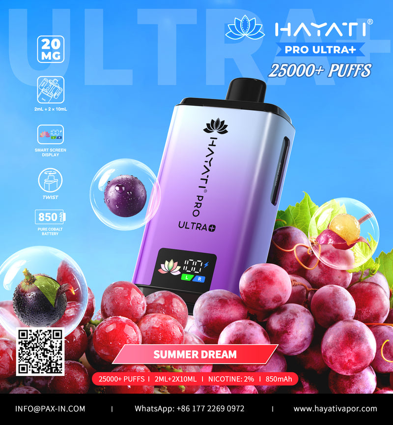 Hayati® Pro Ultra+ 25k puffs