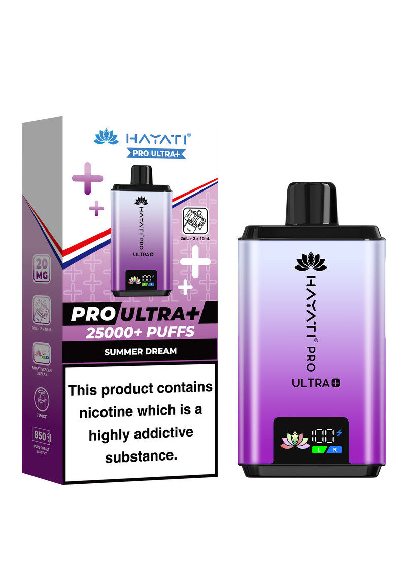 Hayati® Pro Ultra+ 25k puffs