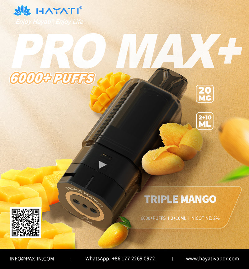 Hayati® Pro Max+ 6k pods
