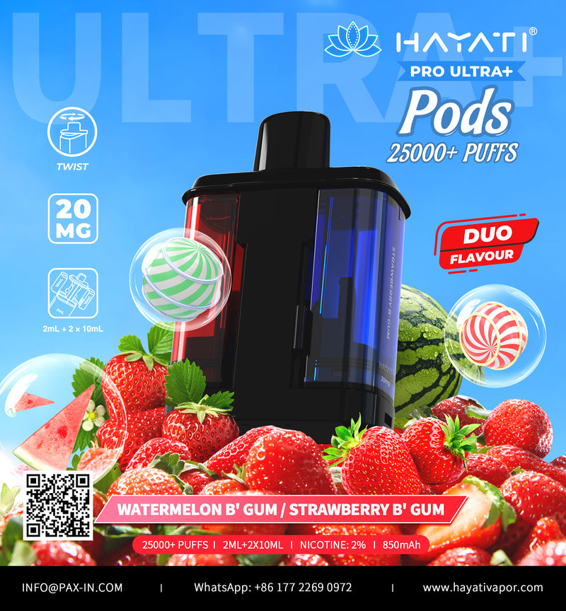 Hayati® Pro Ultra+ 25k pods