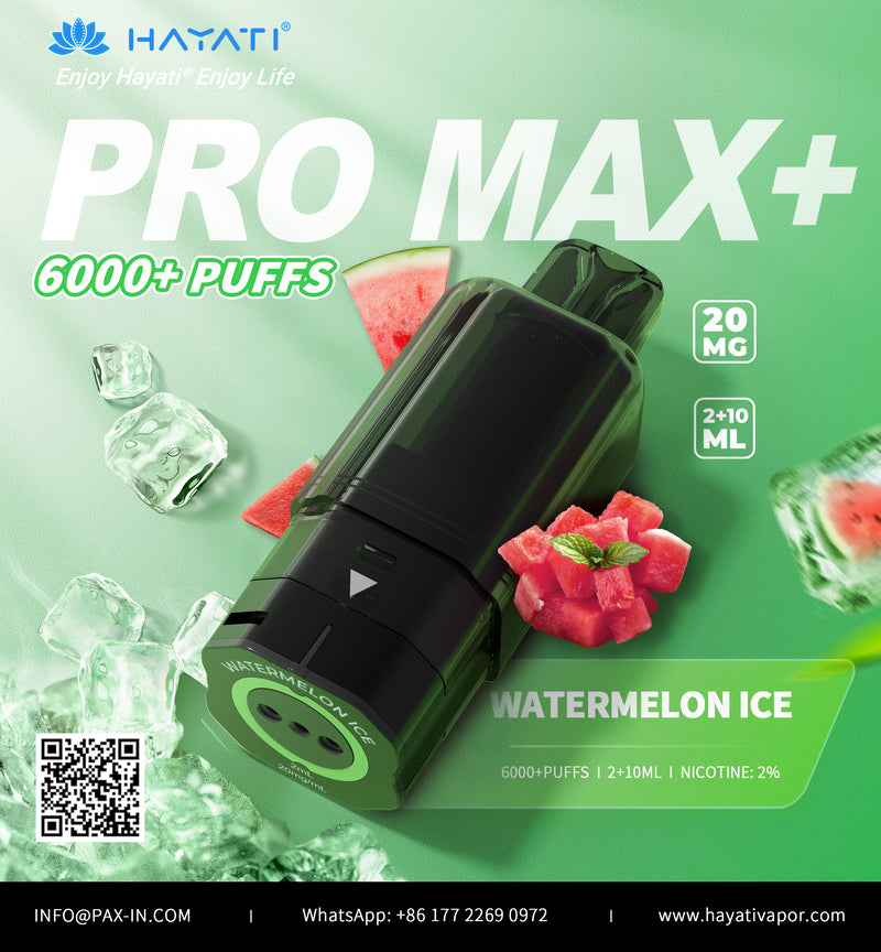 Hayati® Pro Max+ 6k pods