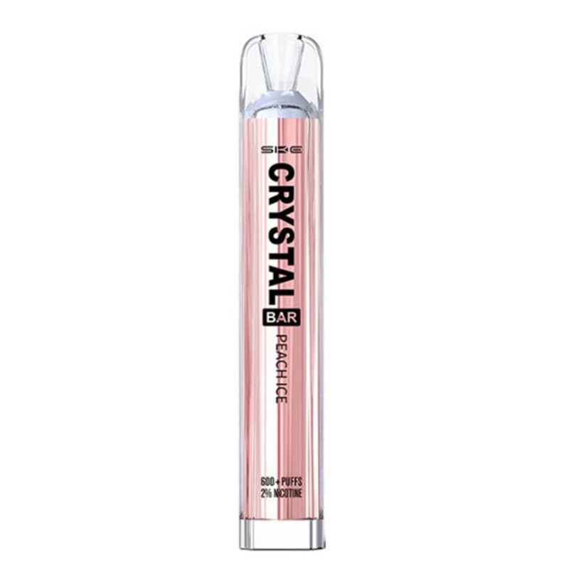 SKE CRYSTAL PEACH ICE DISPOSABLE 600 PUFFS