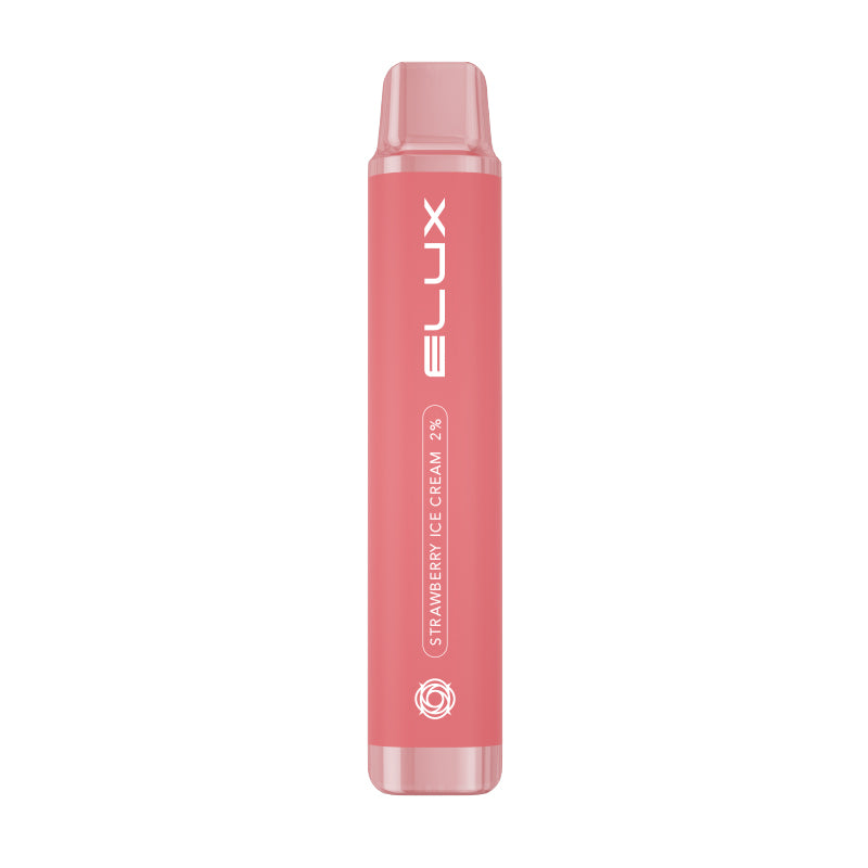 ELUX PRO 600 STRAWBERRY ICE CREAM DISPOSABLE 600 PUFFS