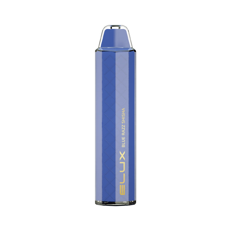 ELUX CRYSTAL 600 BLUE RAZZ SHISHA DISPOSABLE 600 PUFFS