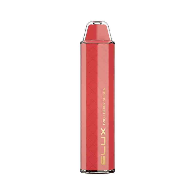 ELUX CRYSTAL 600 TWO CHERRY SHISHA DISPOSABLE 600 PUFFS