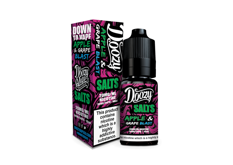 DOOZY SALTS APPLE AND GRAPE BLAST NIC SALT (10mg/20mg)