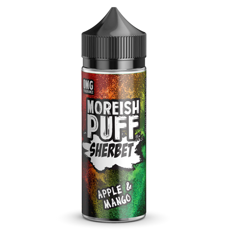 MOREISH PUFF APPLE & MANGO SHERBET SHORTFILL E-LIQUID 100ML