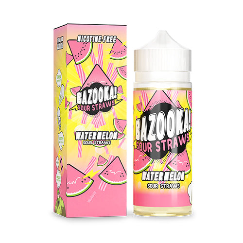 BAZOOKA WATERMELON SOUR STRAWS E-LIQUID SHORTFILL 100ML