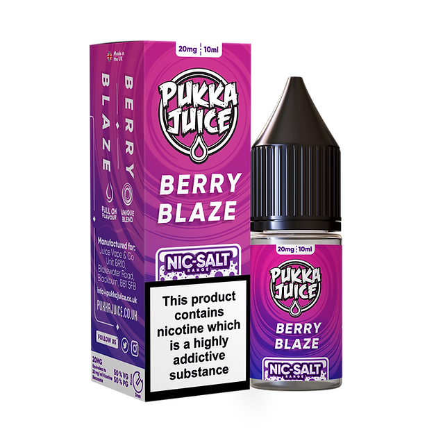 PUKKA JUICE BERRY BLAZE NIC-SALT 10ML