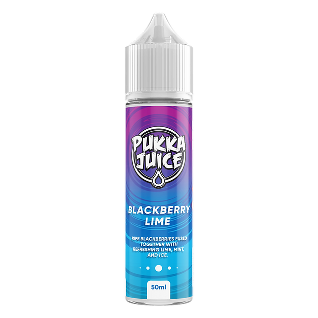 PUKKA JUICE BLACKBERRY LIME SHORTFILL 50ML