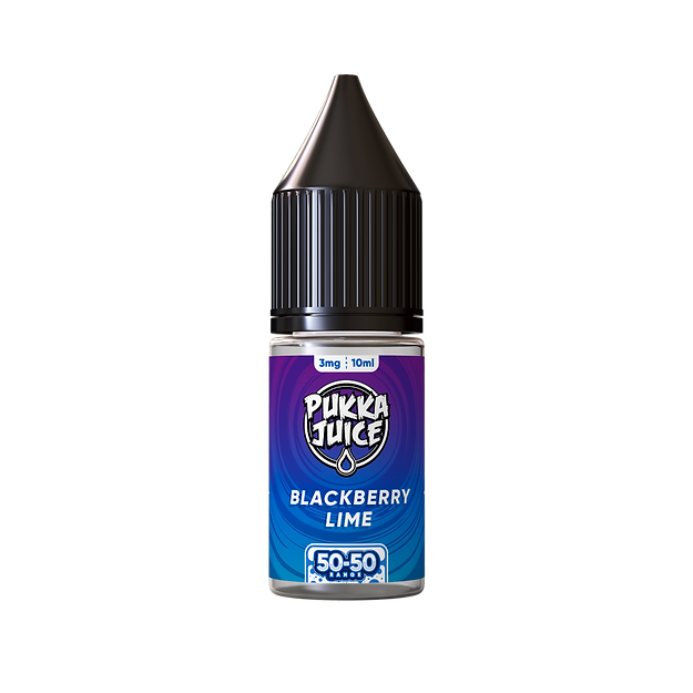 PUKKA JUICE BLACKBERRY LIME E-LIQUID 10ML