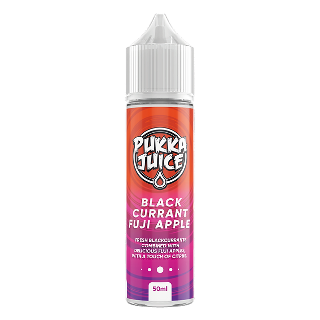 PUKKA JUICE BLACKCURRANT FUJI APPLE SHORTFILL 50ML