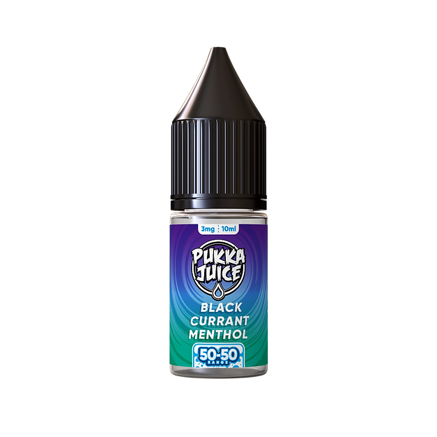 PUKKA JUICE BLACKCURRANT MENTHOL E-LIQUID 10ML