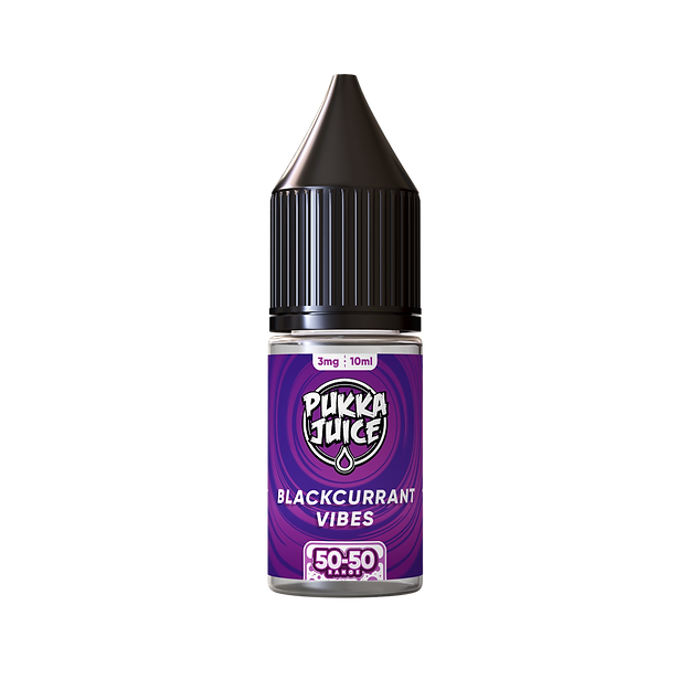 PUKKA JUICE BLACKCURRANT VIBES E-LIQUID 10ML