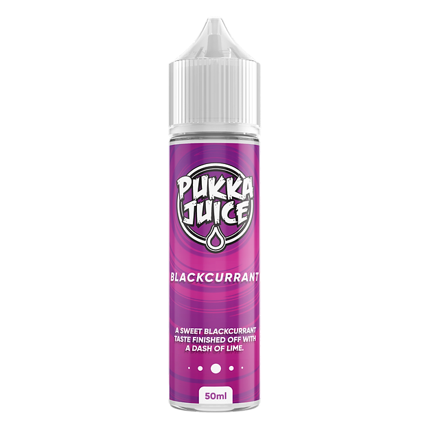 PUKKA JUICE BLACKCURRANT SHORTFILL 50ML