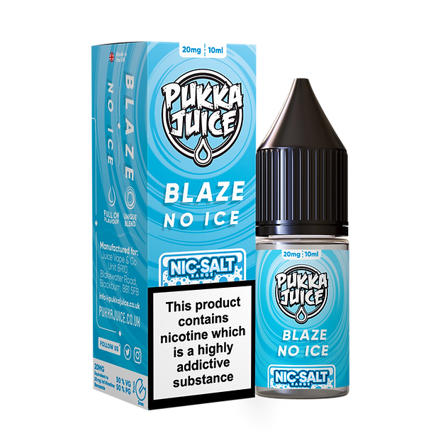 PUKKA JUICE BLAZE NO ICE NIC-SALT 10ML