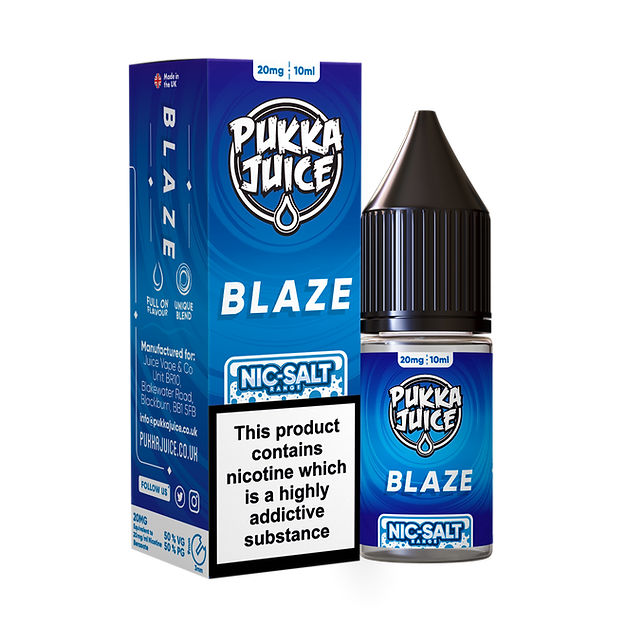 PUKKA JUICE BLAZE NIC-SALT 10ML