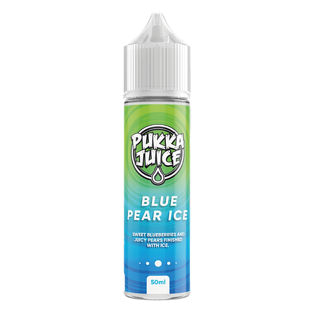 PUKKA JUICE BLUE PEAR ICE SHORTFILL 50ML