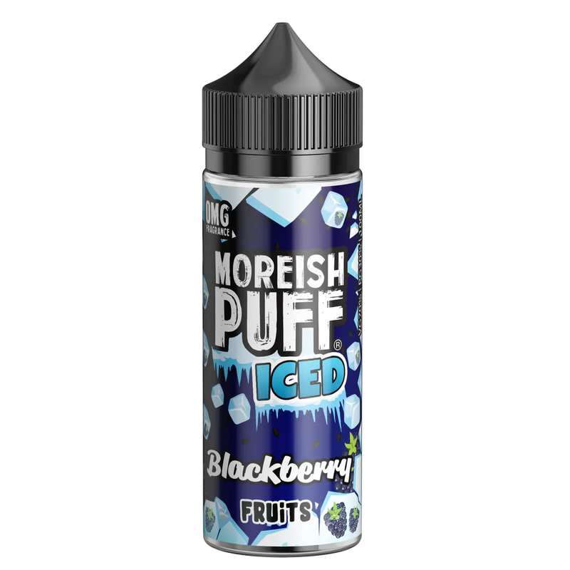 MOREISH PUFF ICED BLACKBERRY FRUITS SHORTFILL E-LIQUID 100ML