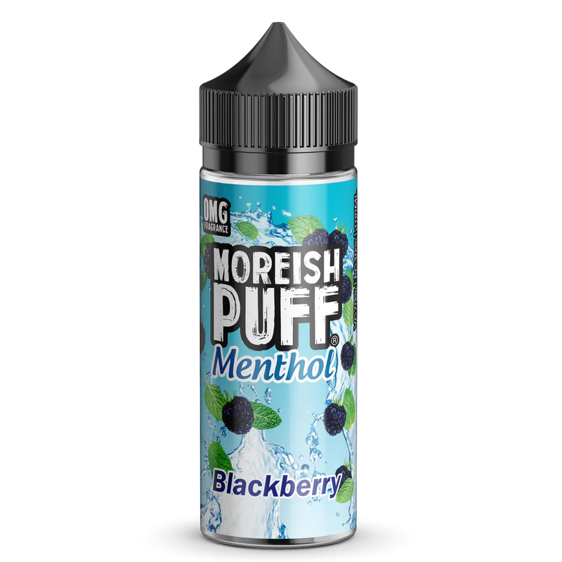 MOREISH PUFF MENTHOL BLACKBERRY SHORTFILL E-LIQUID 100ML