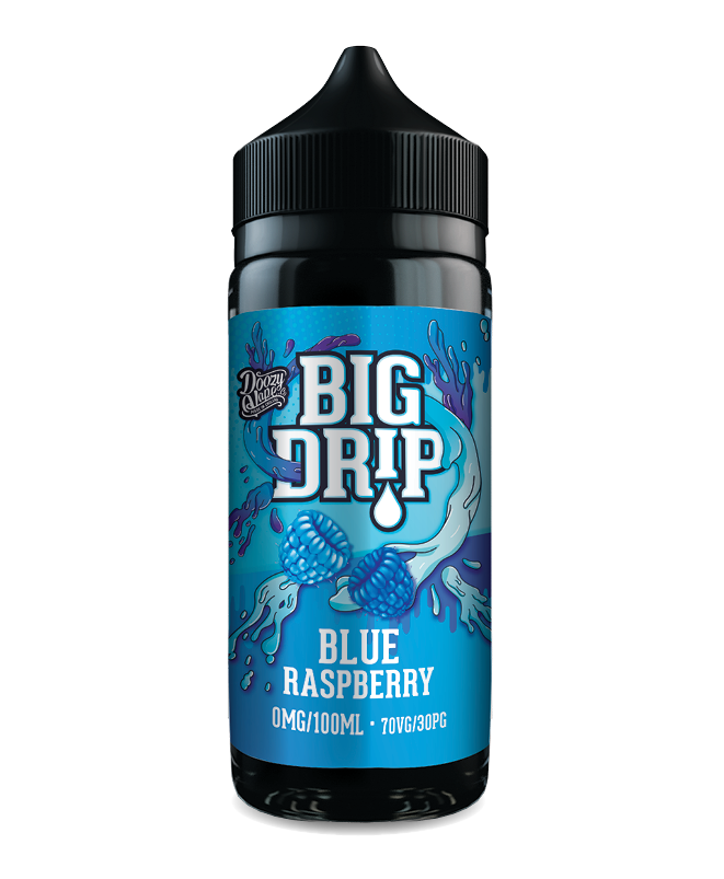 BIG DRIP BLUE RASPBERRY E-LIQUID SHORTFILL 100ML