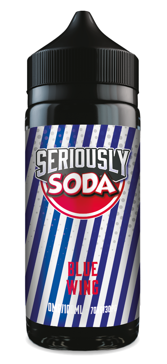 SERIOUSLY SODA BLUE WING LEMONADE SHORTFILL E-LIQUID 100ML