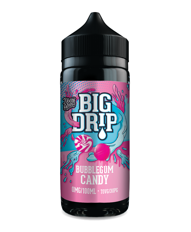 BIG DRIP BUBBLEGUM CANDY E-LIQUID SHORTFILL 100ML