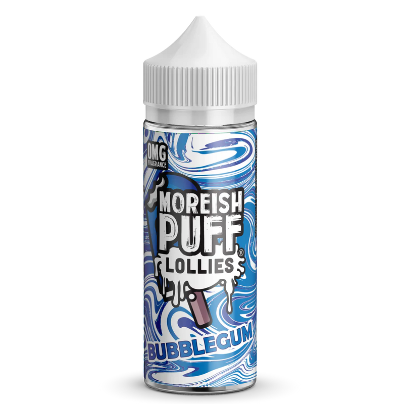 MOREISH PUFF LOLLIES BUBBLEGUM SHORTFILL E-LIQUID 100ML