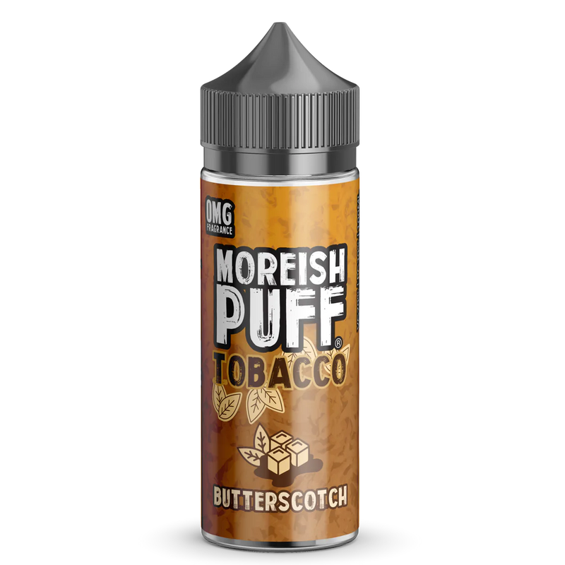 MOREISH PUFF TOBACCO BUTTERSCOTCH SHORTFILL E-LIQUID 100ML