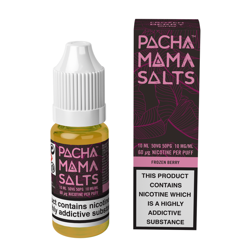 PACHAMAMA FROZEN BERRY NICOTINE SALT E-LIQUID BY 10ML