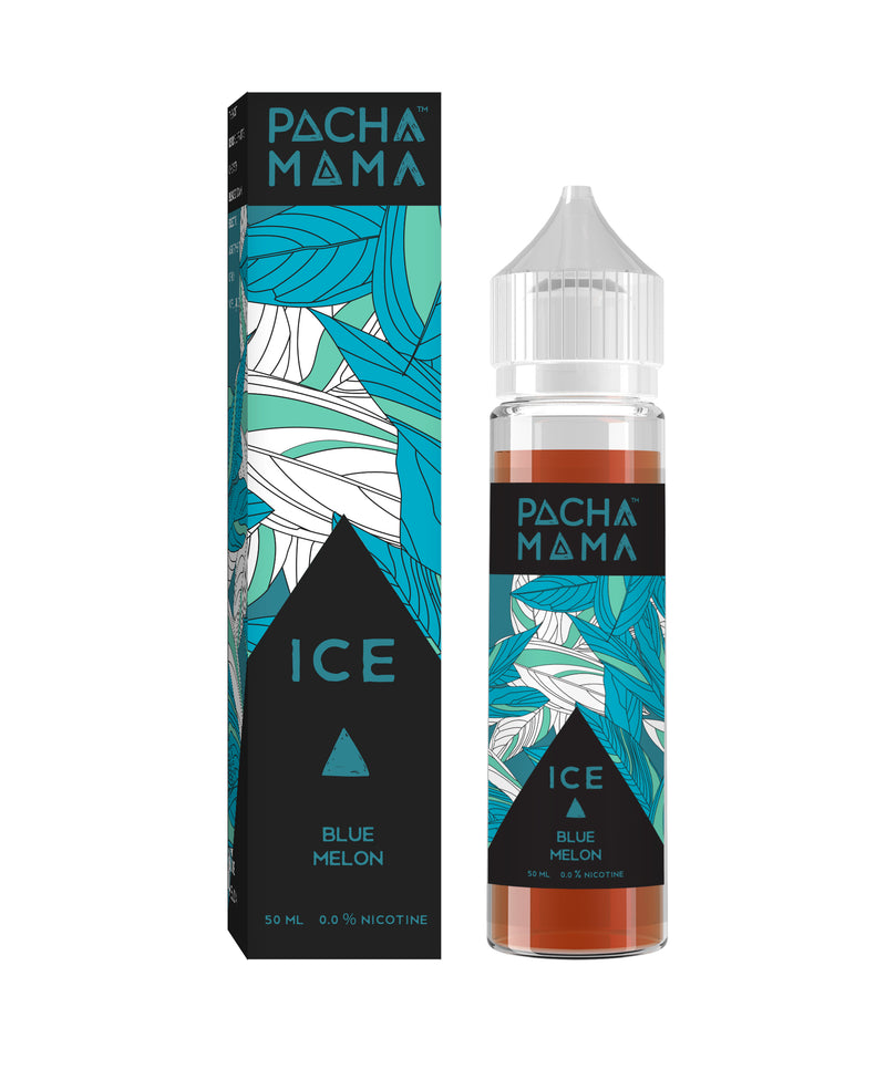 PACHA MAMA ICE BLUE MELON SHORTFILL E-LIQUID 50ML