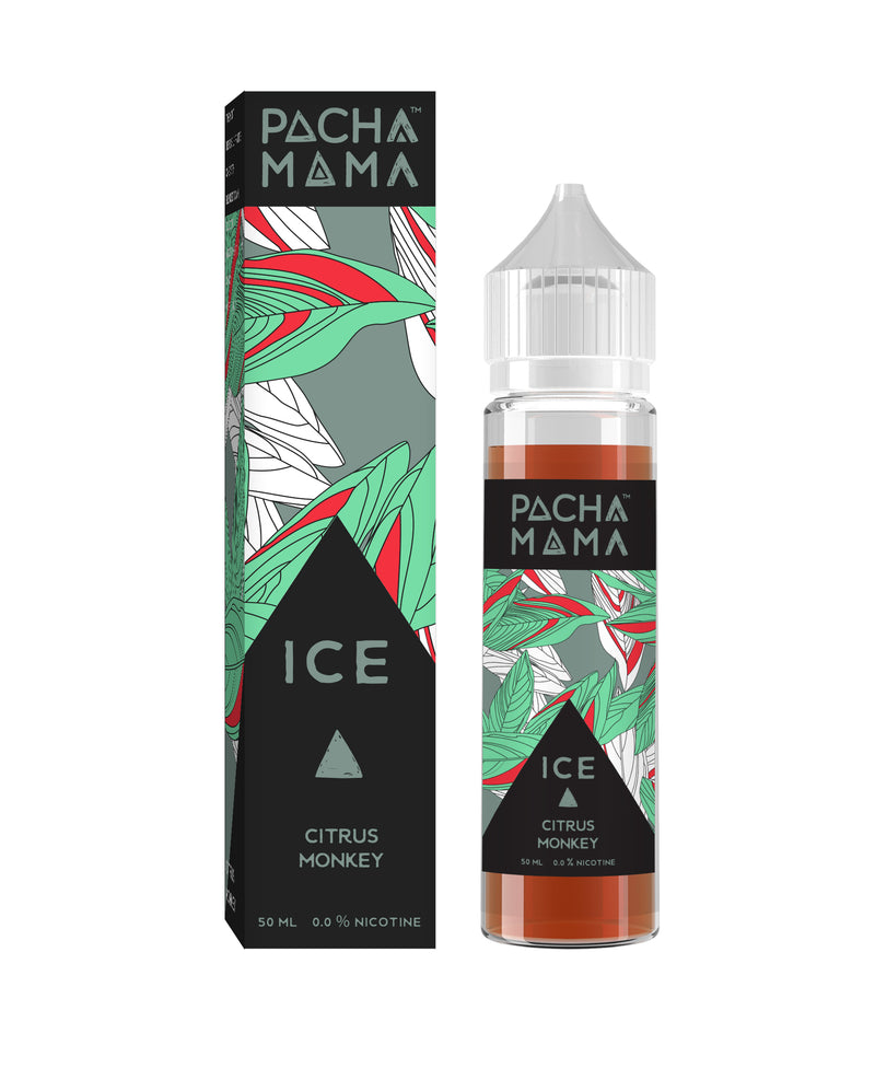 PACHA MAMA ICE CITRUS MONKEY SHORTFILL E-LIQUID 50ML