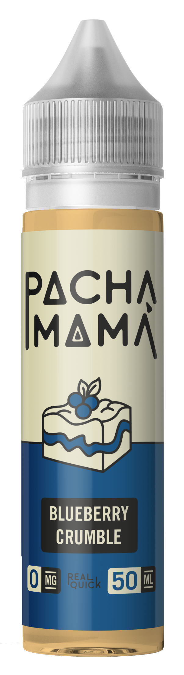 PACHA MAMA DESSERT BLUEBERRY CRUMBLE SHORTFILL E-LIQUID 50ML