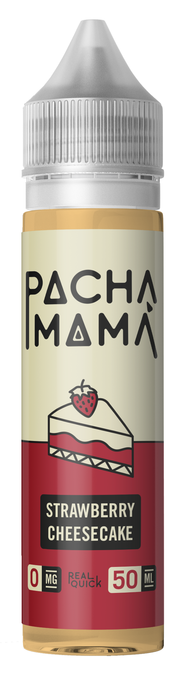 PACHA MAMA DESSERT STRAWBERRY CHEESECAKE SHORTFILL E-LIQUID 50ML