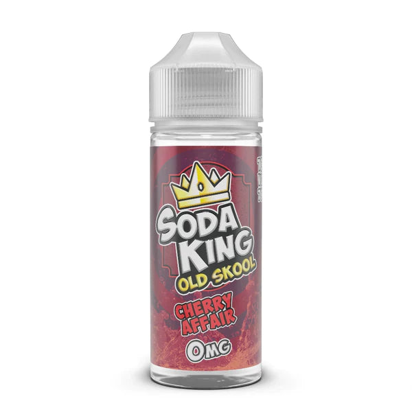 SODA KING OLD SCHOOL CHERRY AFFAIR E-LIQUID SHORTFILL 100ML