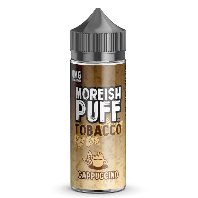 MOREISH PUFF TOBACCO CAPPUCCINO SHORTFILL E-LIQUID 100ML