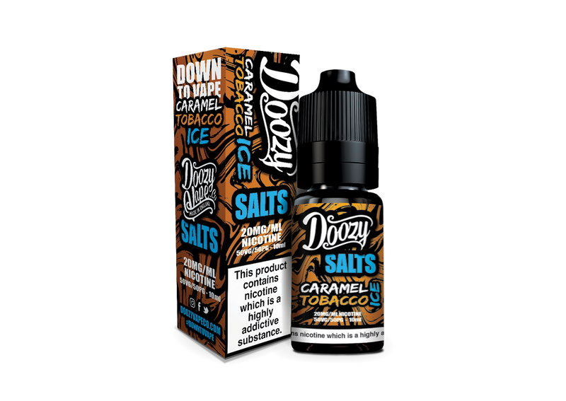 DOOZY SALTS CARAMEL TOBACCO ICE NIC SALT (10mg/20mg)