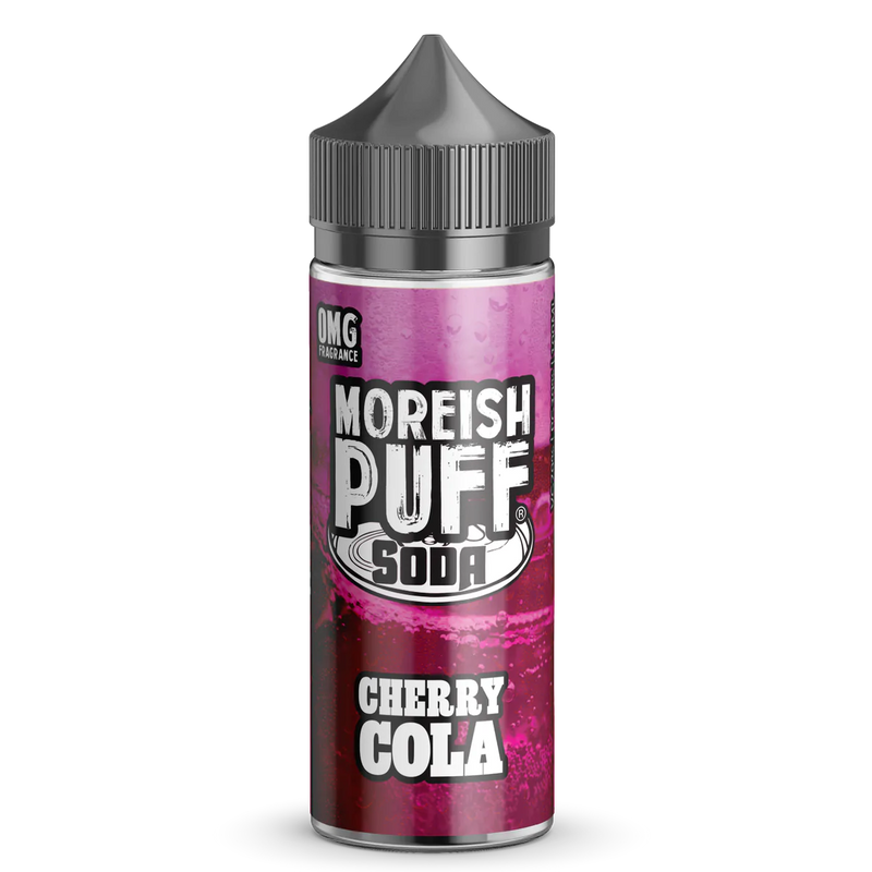 MOREISH PUFF SODA CHERRY COLA SHORTFILL E-LIQUID 100ML