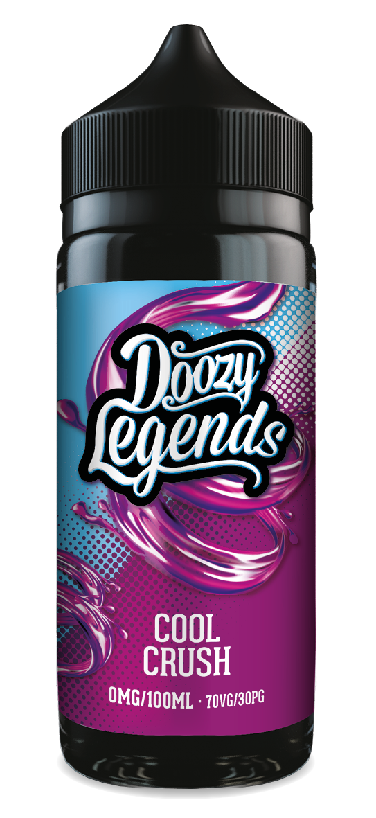 DOOZY LEGENDS COOL CRUSH SHORTFILL E-LIQUID 100ML