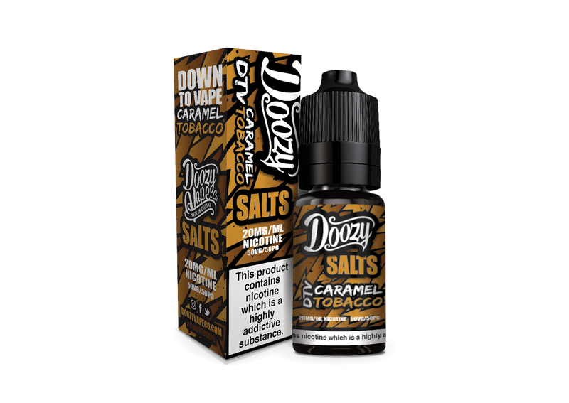 DOOZY SALTS CARAMEL TOBACCO NIC SALT (10mg/20mg)